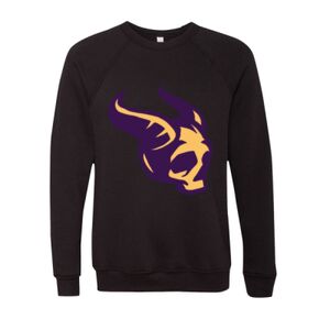 Unisex Sponge Fleece Raglan Crewneck Sweatshirt Thumbnail