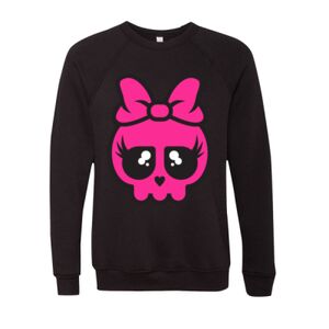 Unisex Sponge Fleece Raglan Crewneck Sweatshirt Thumbnail