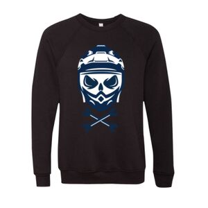 Unisex Sponge Fleece Raglan Crewneck Sweatshirt Thumbnail