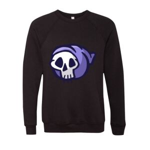 Unisex Sponge Fleece Raglan Crewneck Sweatshirt Thumbnail