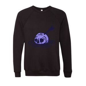 Unisex Sponge Fleece Raglan Crewneck Sweatshirt Thumbnail
