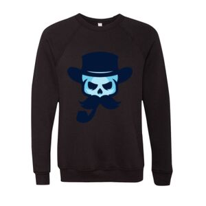 Unisex Sponge Fleece Raglan Crewneck Sweatshirt Thumbnail