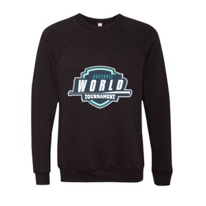 Unisex Sponge Fleece Raglan Crewneck Sweatshirt Thumbnail