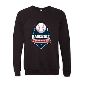 Unisex Sponge Fleece Raglan Crewneck Sweatshirt Thumbnail