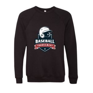 Unisex Sponge Fleece Raglan Crewneck Sweatshirt Thumbnail