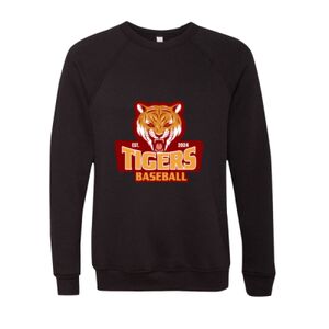 Unisex Sponge Fleece Raglan Crewneck Sweatshirt Thumbnail