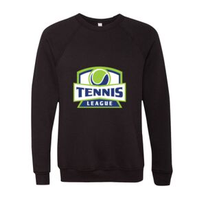Unisex Sponge Fleece Raglan Crewneck Sweatshirt Thumbnail