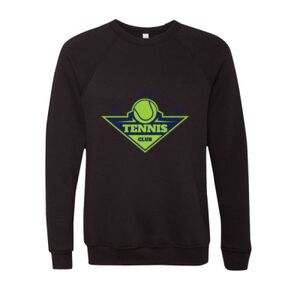 Unisex Sponge Fleece Raglan Crewneck Sweatshirt Thumbnail