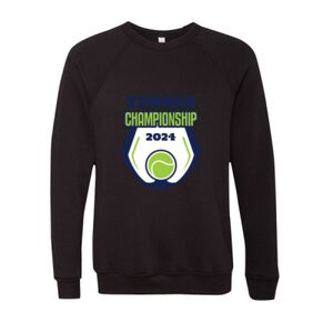 Unisex Sponge Fleece Raglan Crewneck Sweatshirt Thumbnail