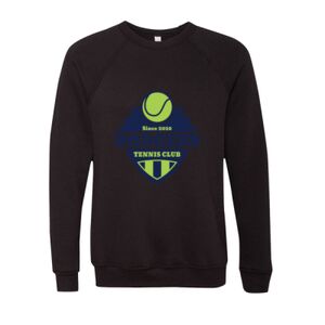 Unisex Sponge Fleece Raglan Crewneck Sweatshirt Thumbnail