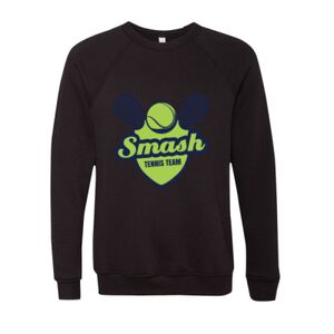 Unisex Sponge Fleece Raglan Crewneck Sweatshirt Thumbnail