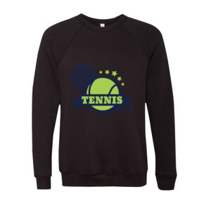 Unisex Sponge Fleece Raglan Crewneck Sweatshirt Thumbnail