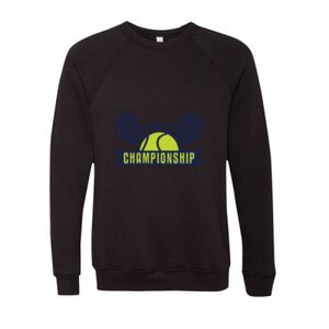 Unisex Sponge Fleece Raglan Crewneck Sweatshirt Thumbnail