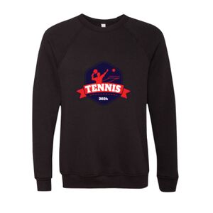 Unisex Sponge Fleece Raglan Crewneck Sweatshirt Thumbnail