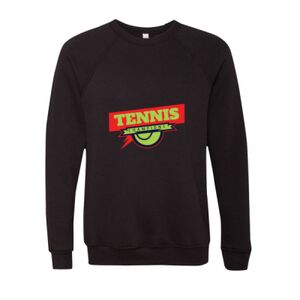 Unisex Sponge Fleece Raglan Crewneck Sweatshirt Thumbnail