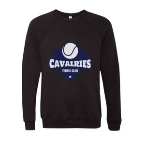 Unisex Sponge Fleece Raglan Crewneck Sweatshirt Thumbnail