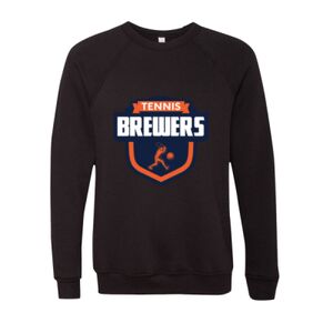 Unisex Sponge Fleece Raglan Crewneck Sweatshirt Thumbnail