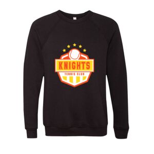 Unisex Sponge Fleece Raglan Crewneck Sweatshirt Thumbnail