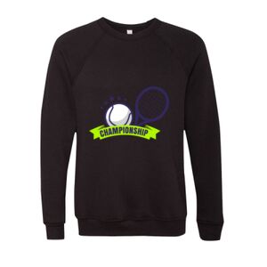 Unisex Sponge Fleece Raglan Crewneck Sweatshirt Thumbnail