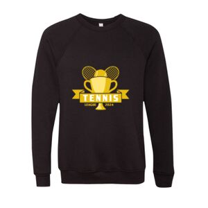 Unisex Sponge Fleece Raglan Crewneck Sweatshirt Thumbnail