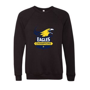 Unisex Sponge Fleece Raglan Crewneck Sweatshirt Thumbnail