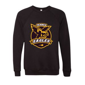 Unisex Sponge Fleece Raglan Crewneck Sweatshirt Thumbnail