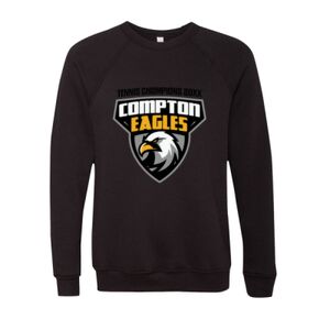 Unisex Sponge Fleece Raglan Crewneck Sweatshirt Thumbnail