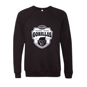 Unisex Sponge Fleece Raglan Crewneck Sweatshirt Thumbnail