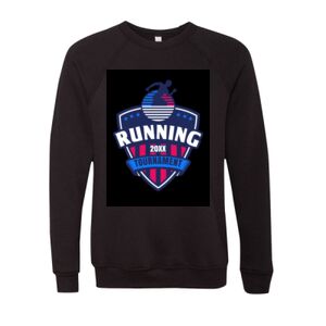 Unisex Sponge Fleece Raglan Crewneck Sweatshirt Thumbnail