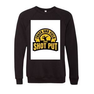 Unisex Sponge Fleece Raglan Crewneck Sweatshirt Thumbnail