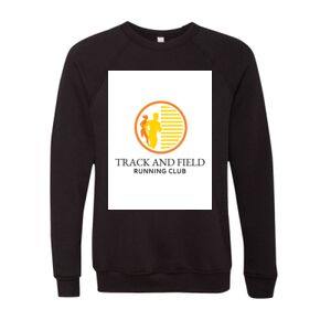 Unisex Sponge Fleece Raglan Crewneck Sweatshirt Thumbnail