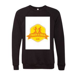 Unisex Sponge Fleece Raglan Crewneck Sweatshirt Thumbnail