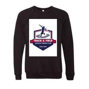Unisex Sponge Fleece Raglan Crewneck Sweatshirt Thumbnail