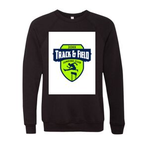 Unisex Sponge Fleece Raglan Crewneck Sweatshirt Thumbnail
