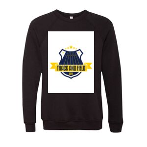Unisex Sponge Fleece Raglan Crewneck Sweatshirt Thumbnail