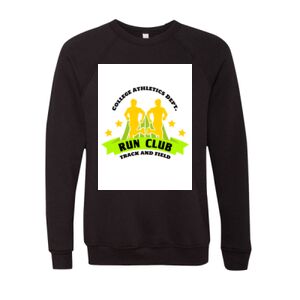 Unisex Sponge Fleece Raglan Crewneck Sweatshirt Thumbnail