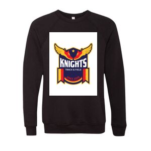Unisex Sponge Fleece Raglan Crewneck Sweatshirt Thumbnail