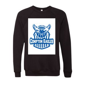 Unisex Sponge Fleece Raglan Crewneck Sweatshirt Thumbnail