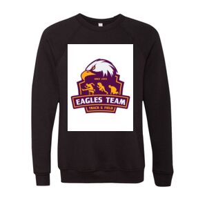 Unisex Sponge Fleece Raglan Crewneck Sweatshirt Thumbnail