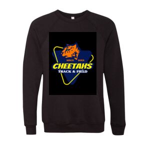 Unisex Sponge Fleece Raglan Crewneck Sweatshirt Thumbnail