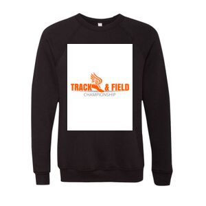 Unisex Sponge Fleece Raglan Crewneck Sweatshirt Thumbnail