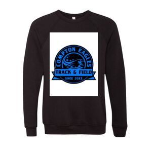 Unisex Sponge Fleece Raglan Crewneck Sweatshirt Thumbnail