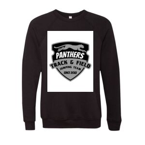 Unisex Sponge Fleece Raglan Crewneck Sweatshirt Thumbnail