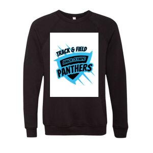 Unisex Sponge Fleece Raglan Crewneck Sweatshirt Thumbnail