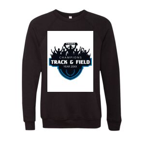 Unisex Sponge Fleece Raglan Crewneck Sweatshirt Thumbnail
