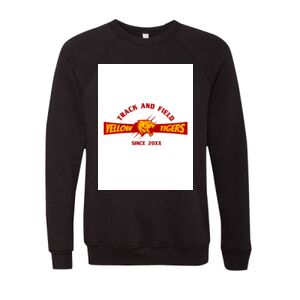 Unisex Sponge Fleece Raglan Crewneck Sweatshirt Thumbnail
