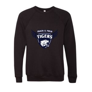 Unisex Sponge Fleece Raglan Crewneck Sweatshirt Thumbnail