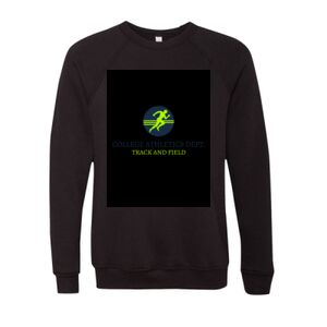 Unisex Sponge Fleece Raglan Crewneck Sweatshirt Thumbnail