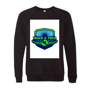Unisex Sponge Fleece Raglan Crewneck Sweatshirt Thumbnail
