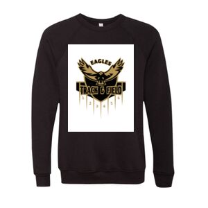 Unisex Sponge Fleece Raglan Crewneck Sweatshirt Thumbnail